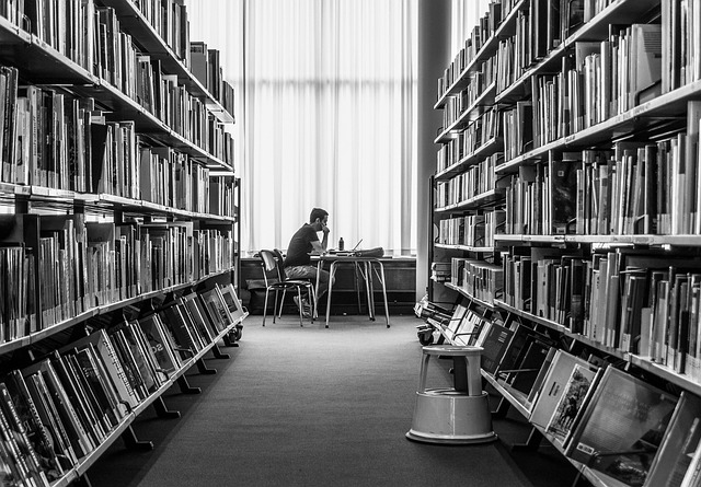 Library background